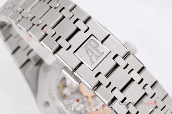 2021 New Swiss Copy Audemars Piguet Perpetual Calendar BF Cal.5134 Iced Blue Dial Watch 41mm 5