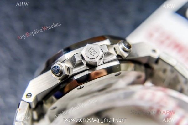 Grade 1A Swiss Copy Audemars Piguet Royal Oak ETA7750 Men Watch Stainless Steel Gray Dial 5