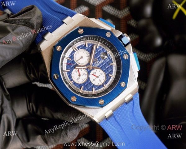 Copy Audemars Piguet Royal Oak Offshore Automatic Watches Rose Gold Dial 5