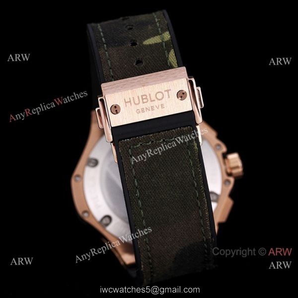 Japan Grade Copy Hublot Big Bang Tutti Frutti Camouflage Face Watch VK Chronograph 5