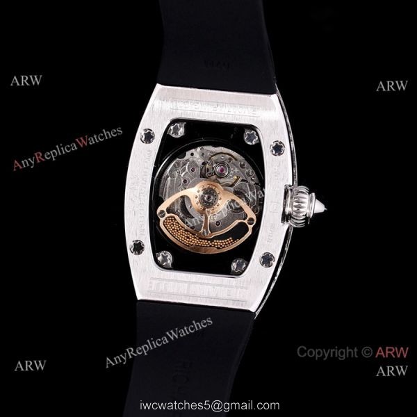 Swiss Quality Richard Mille RM 007-01 Iced Out Diamond Watch Women Size 5