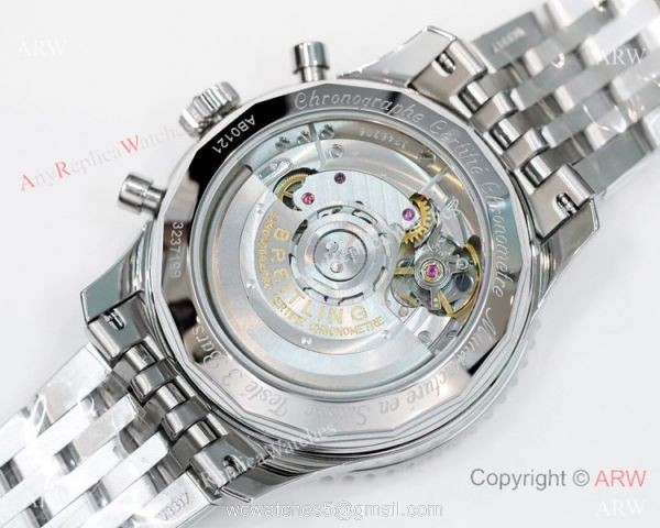 GF V2 Replica Breitling Navitimer B01 Chronograph Watch Panda Dial Best 1:1 Watches 5
