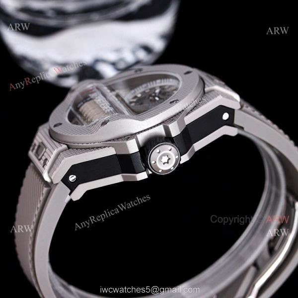 Black Hublot Big Bang MP-11 3D Carbon Knockoff Watch For Men 5