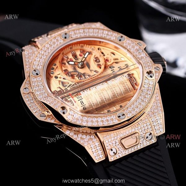 High Quality Replica Hublot Big Bang MP-11 Watch With Diamonds 45mm 5