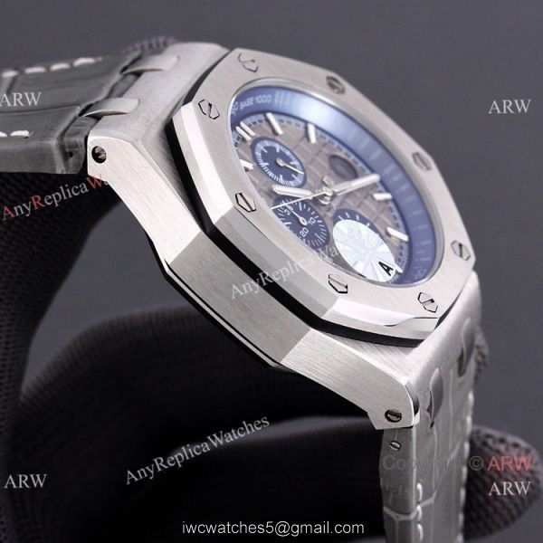 JF 1:1 Swiss Audemars Piguet AP Royal Oak Offshore 26400IO Watch Blue Inner 44mm 5