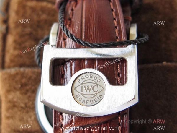 Swiss Grade 1 IWC Portuguese Annual Calendar ZF Swiss 52850 Rose Gold Arabic Marker 44mm 5