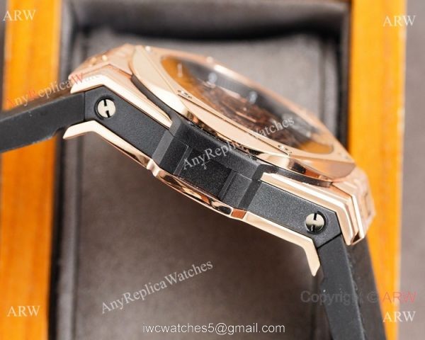 Z Factory Copy Hublot Big Bang Sang Bleu Watch Rose Gold Citizen Movement 5