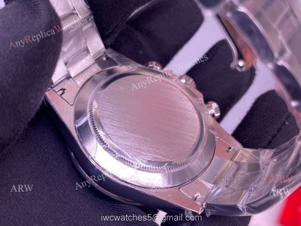Best Noob Rolex Daytona Pink Dial Stainless Steel Watch 4130 Replica 5