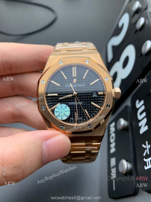 JF Factory Audemars Piguet Royal Oak 15400 Rose Gold Watch 41mm 5