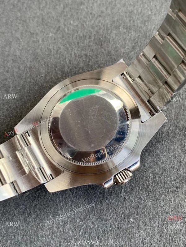 AR Swiss 3186 Rolex GMT-Master II Batman 904L Stainless Steel Watch 5