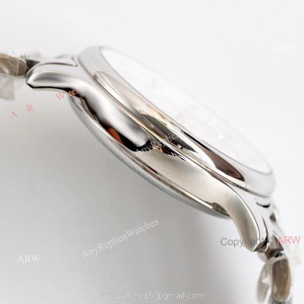 Swiss Grade Longines Master Collection Stainless Steel White Face Automatic Watch Replica For Men 5