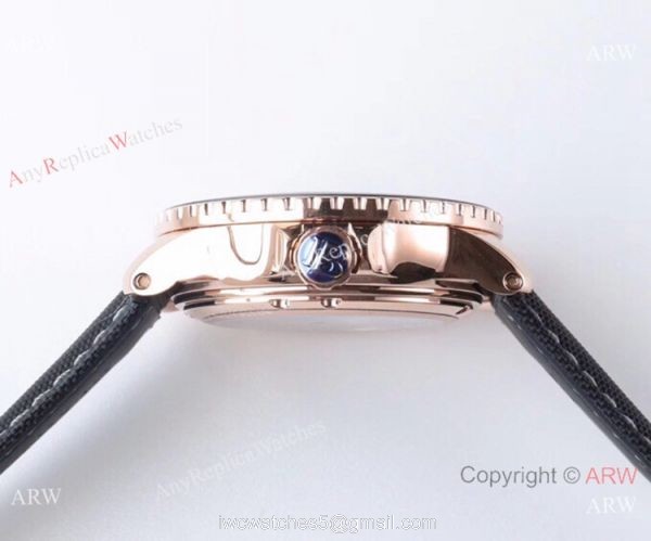 JB Factory 1:1 Blancpain Real Tourbillon Fifty Fathoms 45mm Watch Rose Gold Case 5
