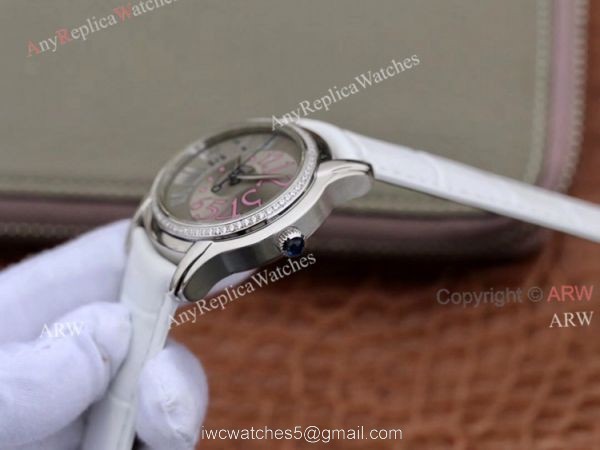 Swiss Quality Replica Audemars Piguet Millenary Stainless Steel Diamond Watch 5