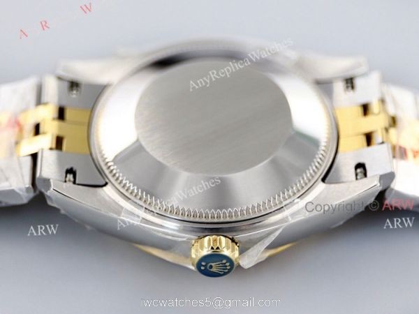 (EWF) New Datejust Rolex With Jubilee Bracelet Grey Diamond Face Swiss Clone Watches 5
