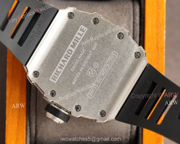 (RM Factory) Richard Mille RM 35-01 Rafa Diamond Watch Replica 5