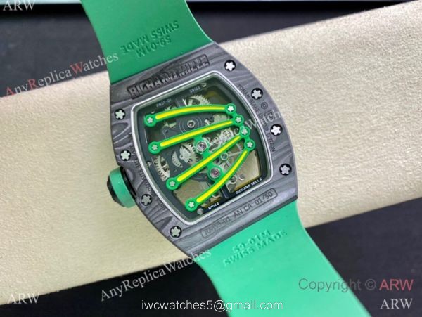 Super Clone Richard Mille Rm 59-01 Yohan Blake Tourbillon Carbon Case 5