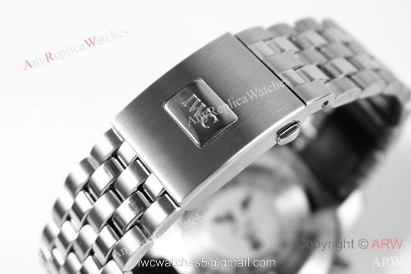ZF Factory v2 IWC Pilots 7750 Replica Watch Bucherer Blue Dial Stianless Steel 5