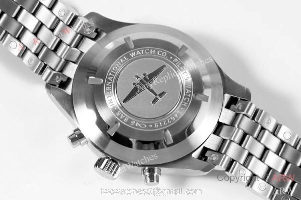 ZF Factory V2 IWC Pilots Swiss 7750 Watch Stainless Steel Super Clone 5