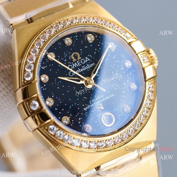 Swiss Copy Omega Constellation 8700 Atomatic Watch 29mm for Lady 5