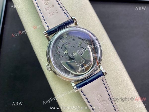 2021 New ZF Factory Breguet Tradition Quantieme Retrograde 7097 Blue Watch 1:1 Super Clone 5