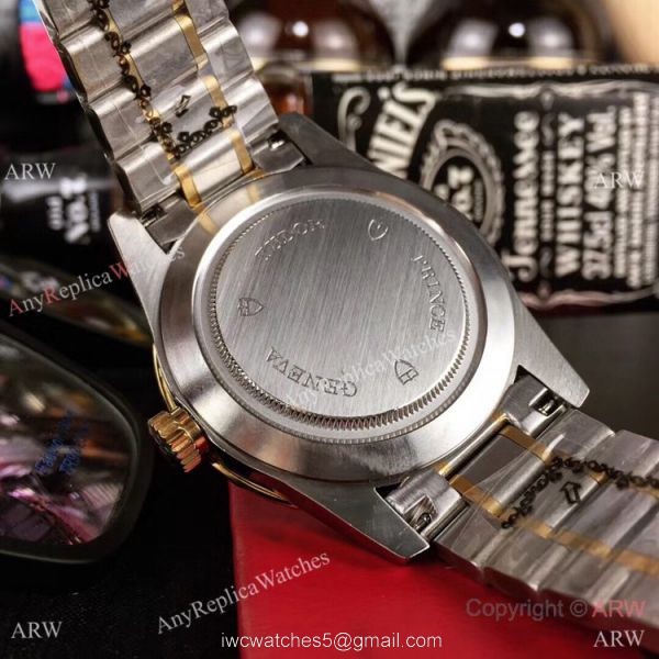 Tudor Geneve m12510 Copy Watches Two Tone Champagne Dial 5