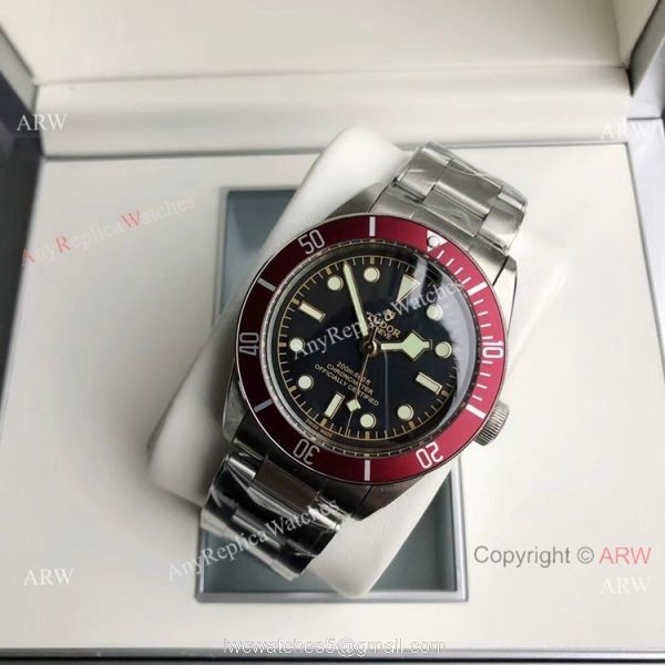 GD Factory Tudor Heritage Black Bay Red Bezel 41mm Watch Citizen 8215 Automatic 5