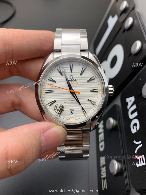 (VS) Omega Seamaster Aqua Terra 150m Watch White Dial Swiss 8900 Movement 5