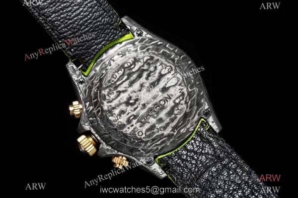 NEW! Super Clone TW Rolex DIW Daytona 7750 Watch NTPT Carbon Green Dial 40mm 5