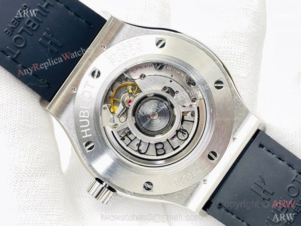 HB Factory V3 Hublot Classic Fusion Swiss Hub1213 Iced Out Watch Super Clone 1:1 5