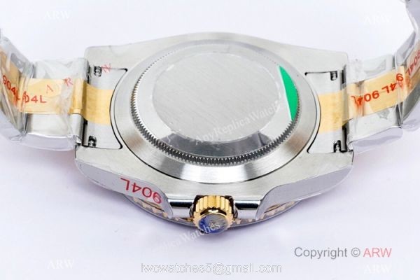 (EW)Rolex Submariner EW Factory v2 904L Two Tone Watch 116613lb Blue Ceramic Bezel 40mm 5