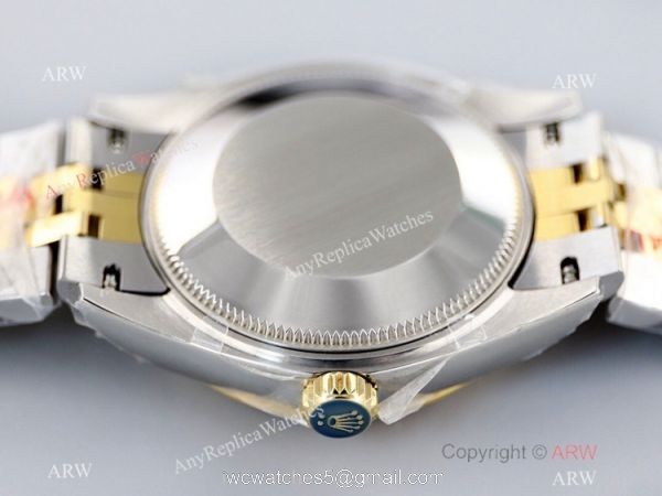 (EW)Swiss Replica Rolex 31-Datejust Watch White Roman Jubilee Bracelet 5