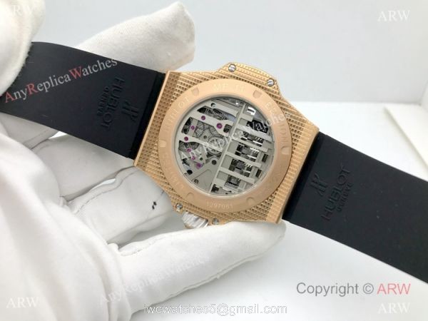 Copy Hublot Big Bang MP-11 Watch Automatic New Rose Gold Case 5