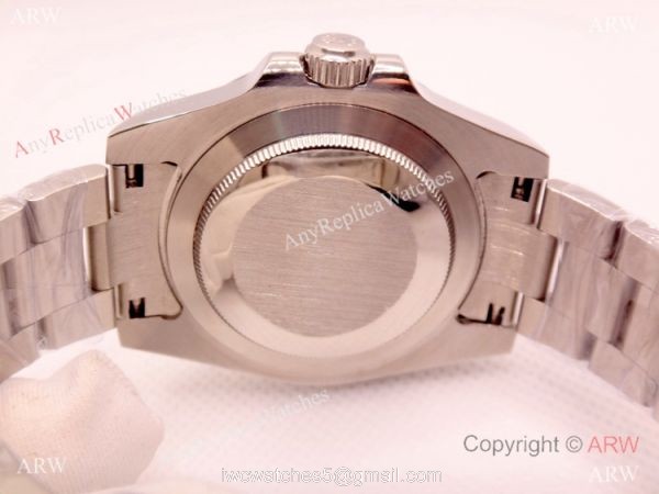 Copy Rolex Explorer II Orange GMT Stainless Steel Black Dial 42mm Watch 5