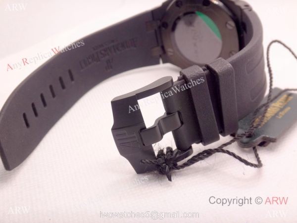 BF Factory Audemars Piguet Royal Oak Offshore Divers Asia2836 Watches Solid Black 5