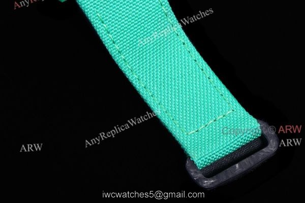 High End Replica Richard Mille 59-01 Tourbillon Yohan Blake Green Watch 5