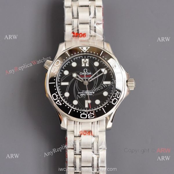 Swiss Quality Omega Seamaster James Bond Limited Edition 300m Watch 8215 Two Tone Case 5