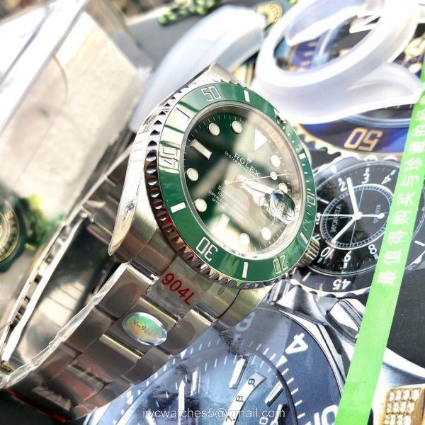 Rolex Submariner Green Dial 40MM Supper Luminous 8215 Watch 5