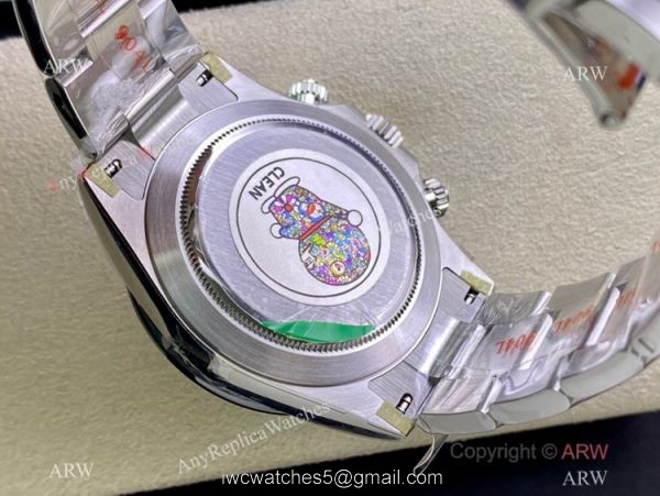1:1 Best Replica Clean Factory Rolex Daytona Clean 4130 Chronograph Watch 116500 904L Steel Black Ceramic 5