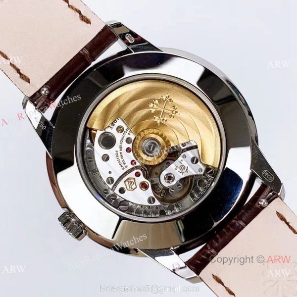 (GR) Super Clone Patek Philippe Perpetual Calendar 5320g Watch White Face Cal.324 SQ 5