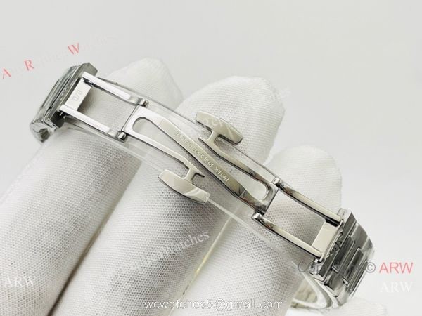 3K Factory 1:1 Best Patek Philippe Nautilus Ladies Cal.324 Watch Blue Face 34mm 5