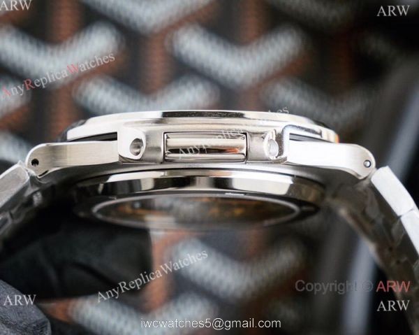 New! Swiss Replica Patek Philippe Nautilus PinkBlack Watch 40.5mm Limited New PP5711 5