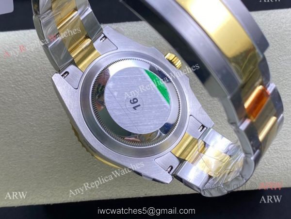 (JVS) Swiss Grade Rolex Submariner 41mm JVS Factory swiss 3235 Wrist 2-Tone Blue Dial 5