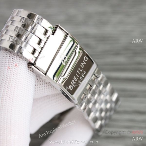 Swiss Breitling Premier Chronograph Norton Edition BLS Asia 7750 Stainless Steel Black Arabic Watch 5