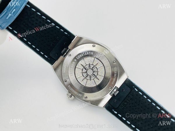 Swiss Grade 1 Vacheron Constantin Overseas Blue Diamond Watch Swiss Quartz 33mm 5
