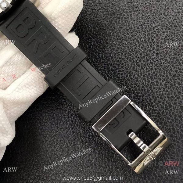 Grade AAA Clone Breitling Avenger Chronograph 43 A7750 Watch Black Rubber Band 5