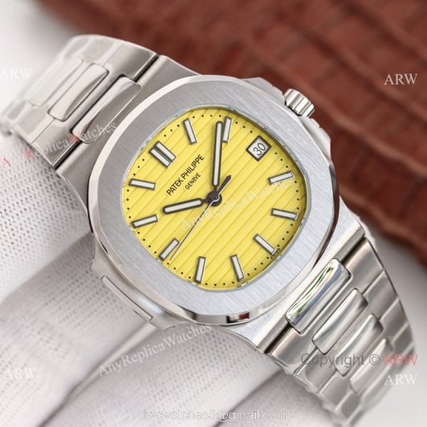 2022 New! Swiss Patek Philippe Lemon Superwatchman Edition Watch 40mm Cal.324 Movement 5