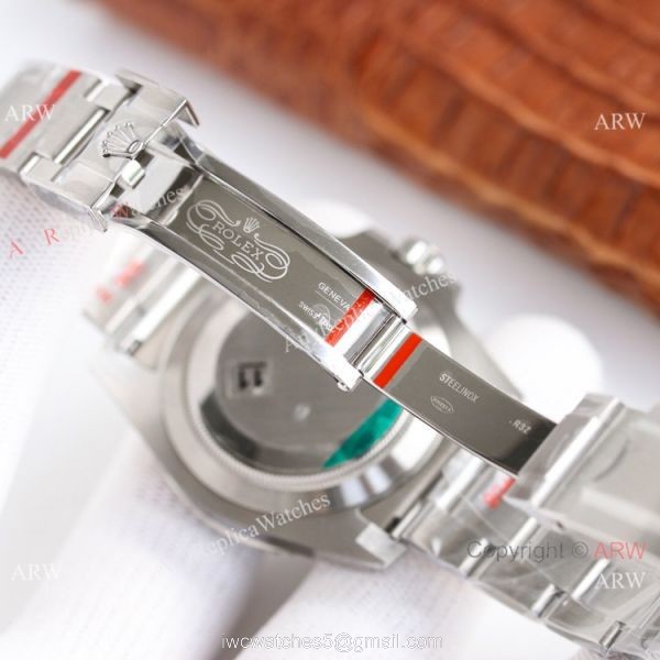 AVA Swiss Copy Rolex Submariner Date 40 Cal.3135 Watch Green Dial 904L Steel 5