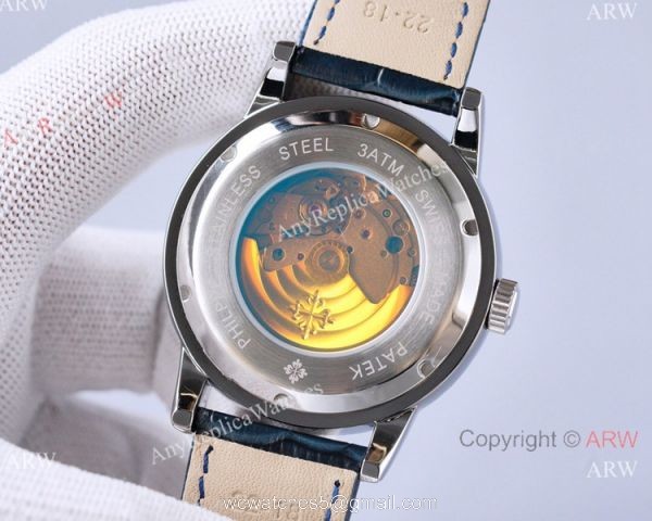 Copy Patek Philippe Grand Complications Celestial Blue Dial 8215 watch 5