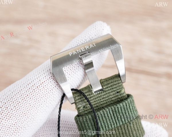 NEW! Clone Panerai Luminor Marina Esteel &8216;Verde Smeraldo PAM01356 Watch Olive Green 44mm 5