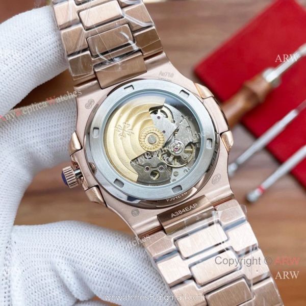 New Patek Philippe Nautilus Lemon Dial Diamond bezel Watches Automatic 5